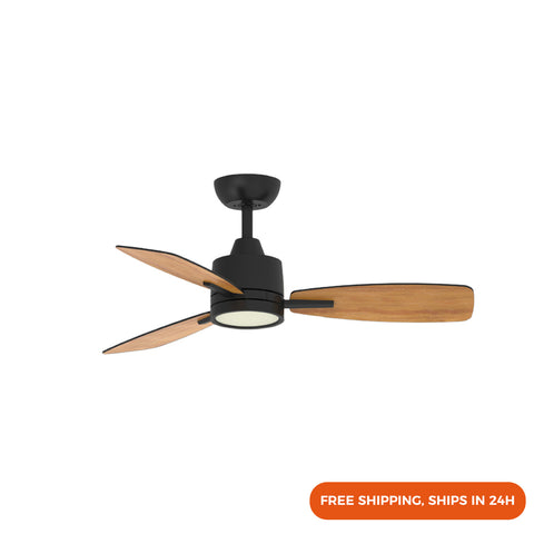 S3 42" Fan Lighting Downrod Mount, 3 CCT