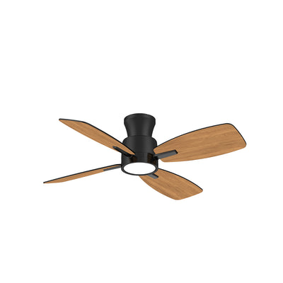 S4 42" Ceiling Fan Dimmable LED 4 Plywood Blades with Back Light