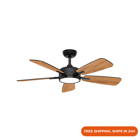 T5 46" Downrod Mount Fan Light with Back Light