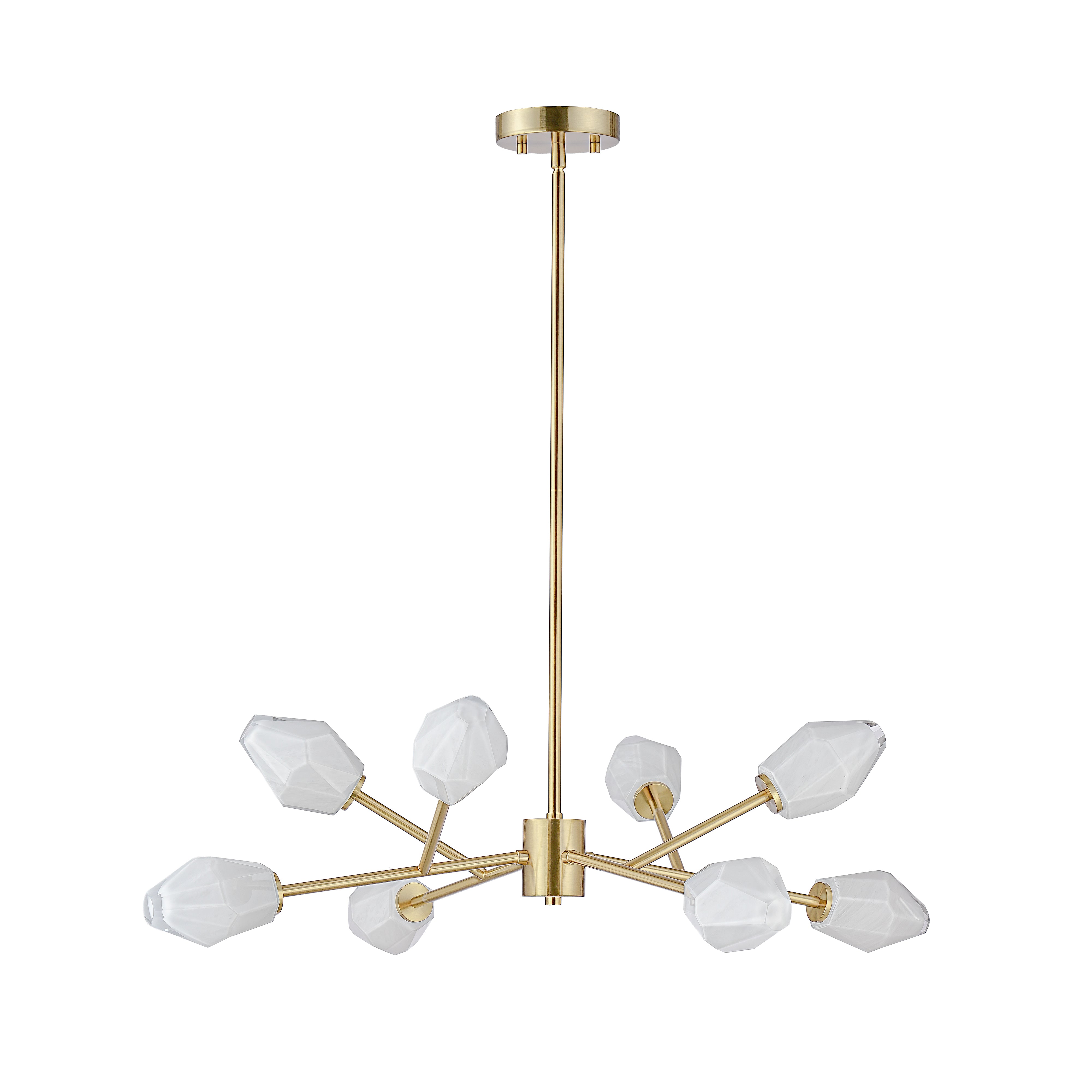 Bronze Handmade Glass Chandeliers