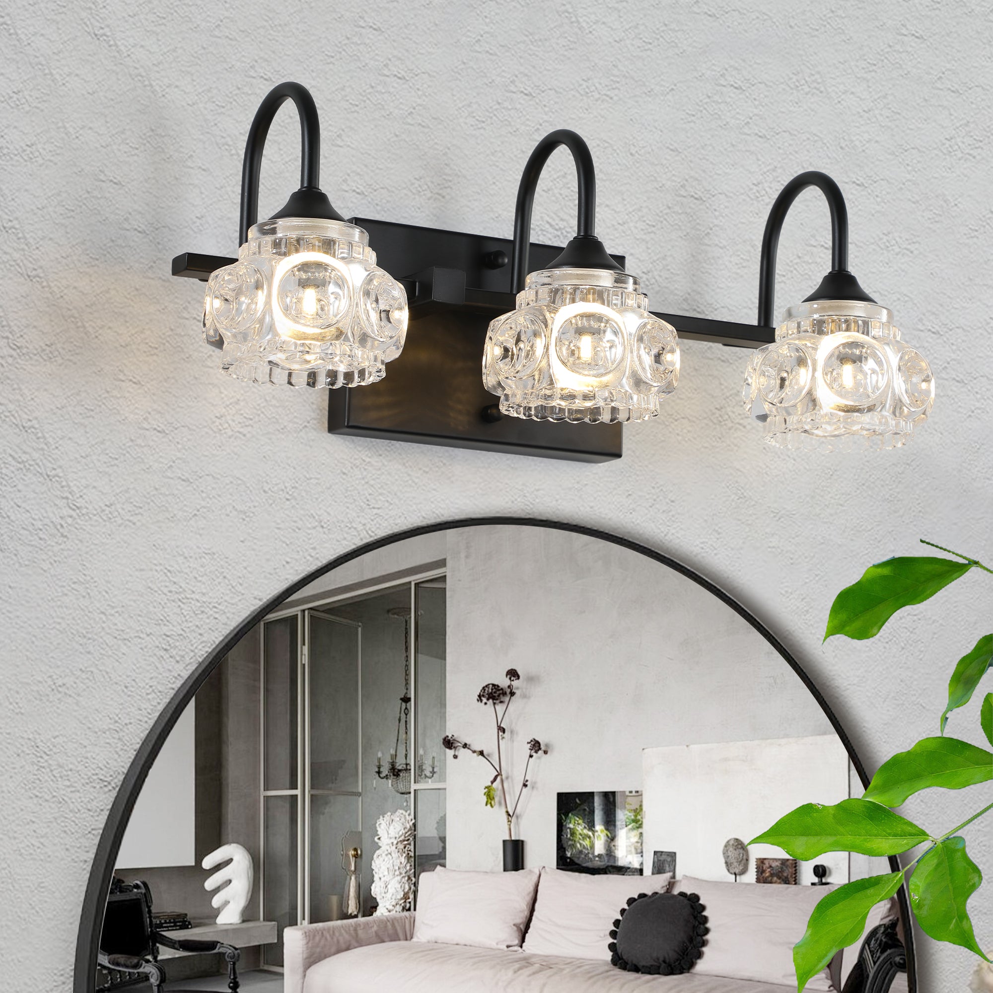 Retro Bathroom Vanity Light Fixture