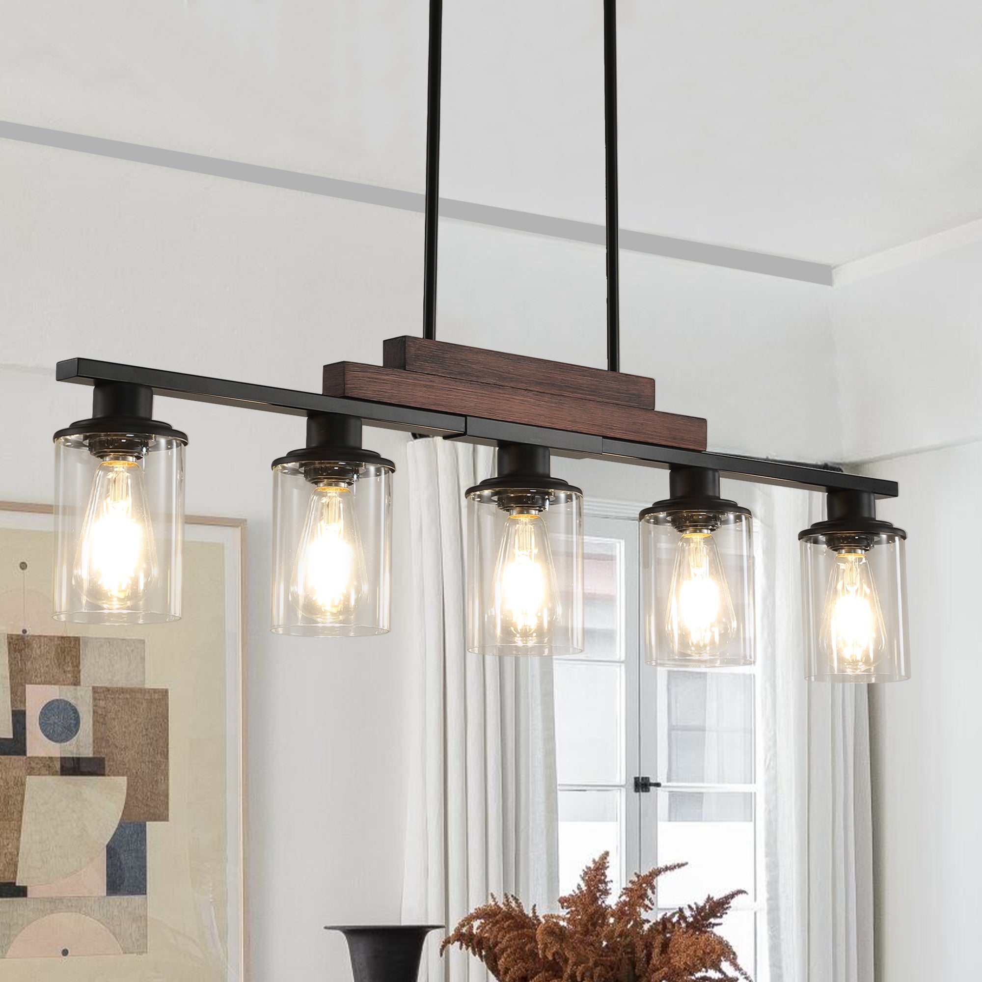 5-Light Dining Room Light Fixture