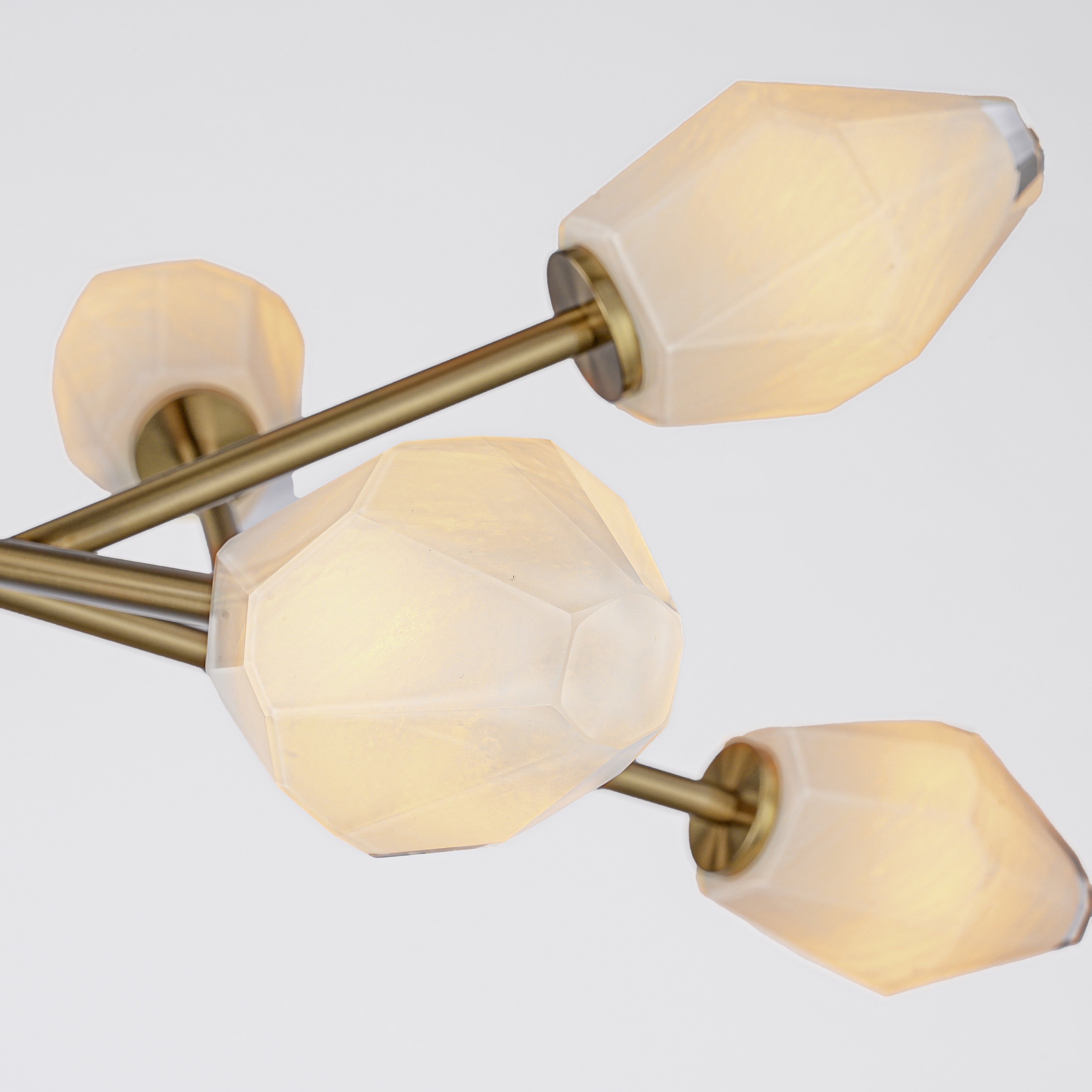 Bronze Handmade Glass Chandeliers