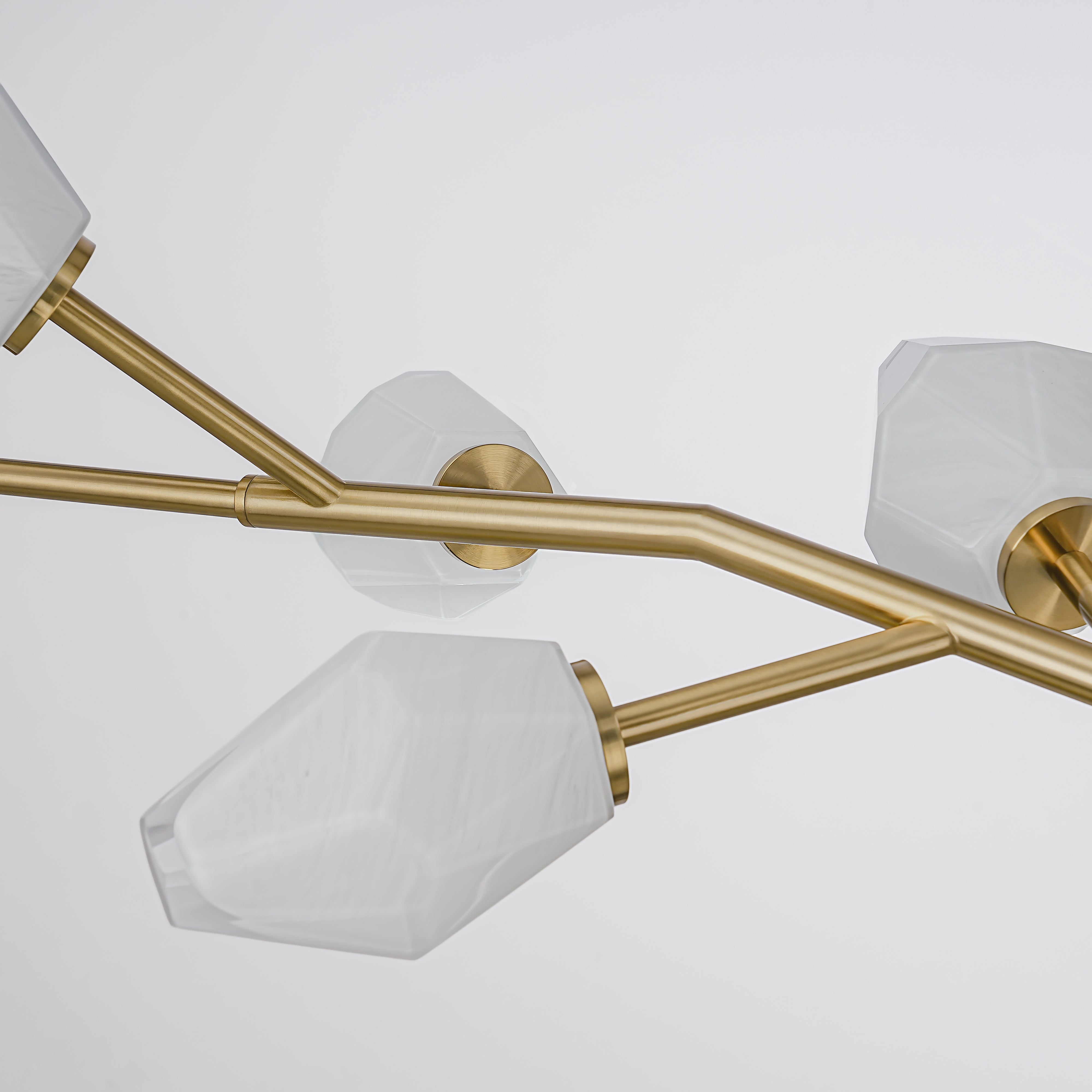 Bronze Handmade Glass Chandeliers