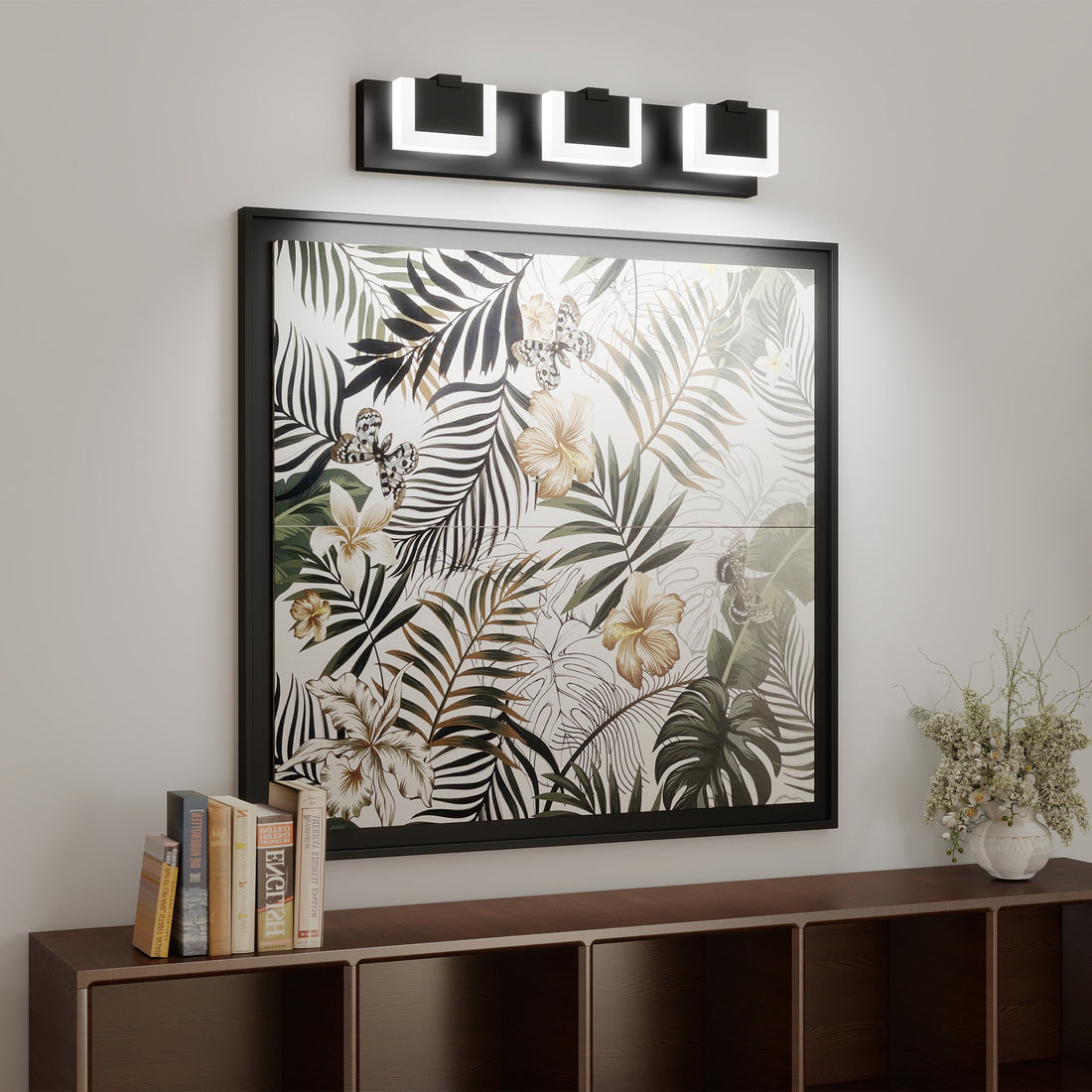 Modern Black Bathroom Wall Lighting Fixtures