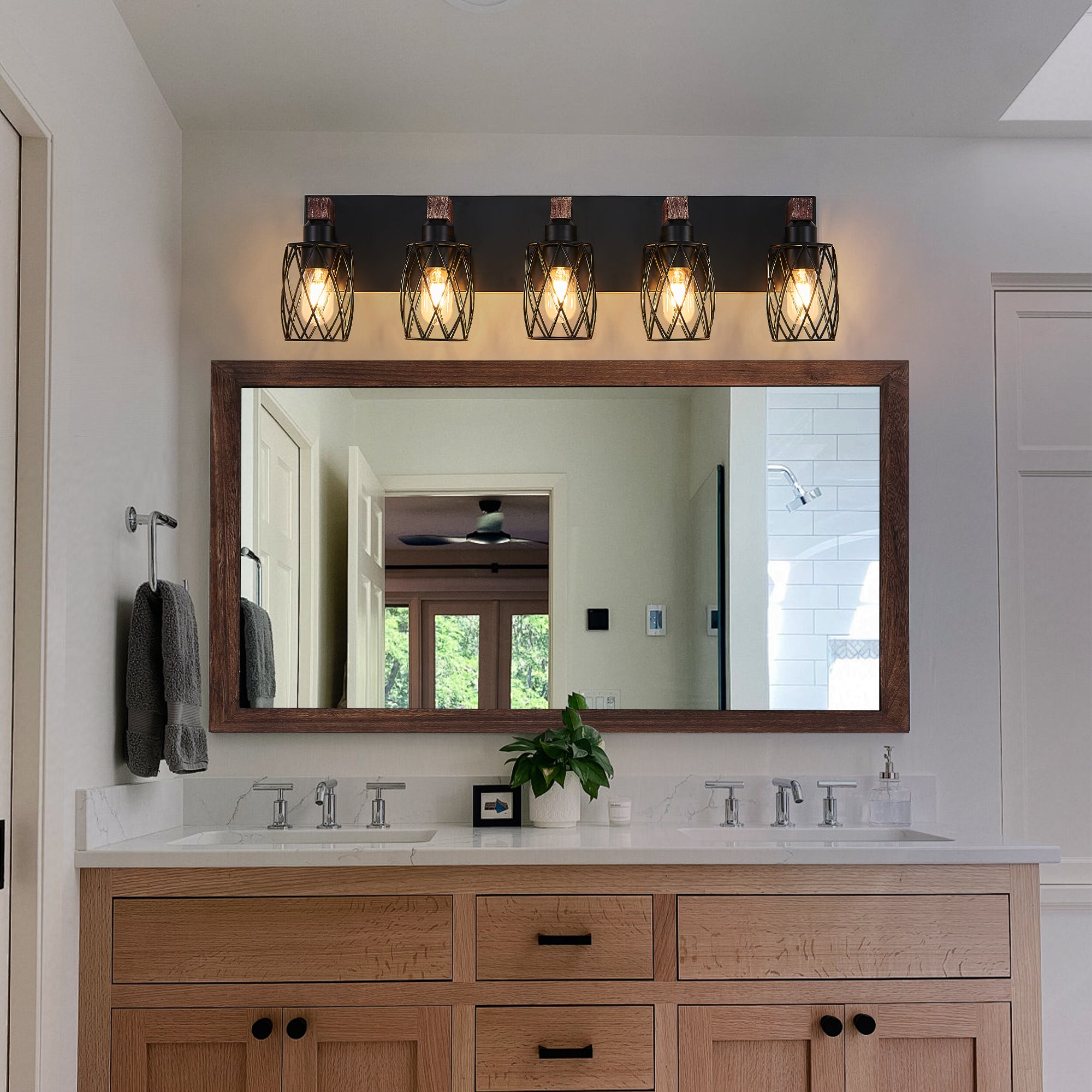 Farmhouse Bathroom Vanity Light Fixtures
