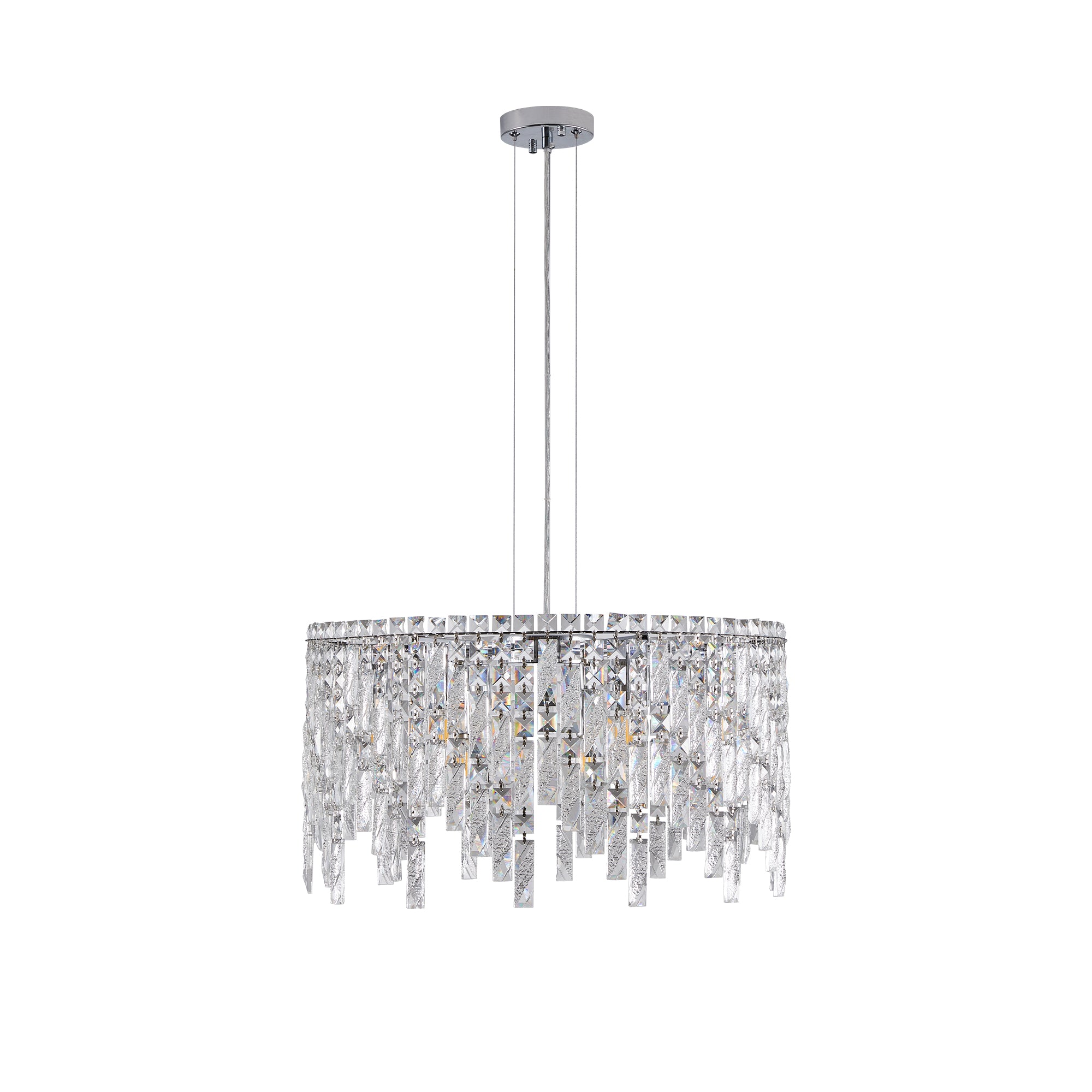 Luxury Round Crystal Chandelier with K9 Crystals