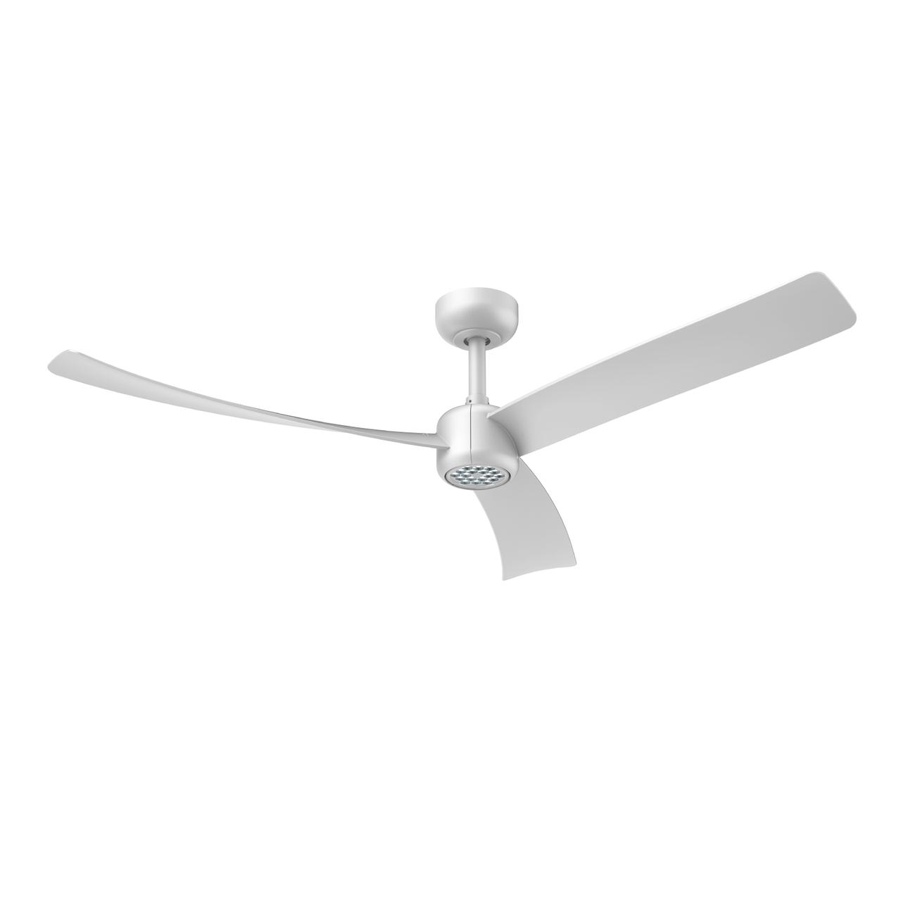 I3 52 Inch Downrod LED Fan Lighting, ABS Blades