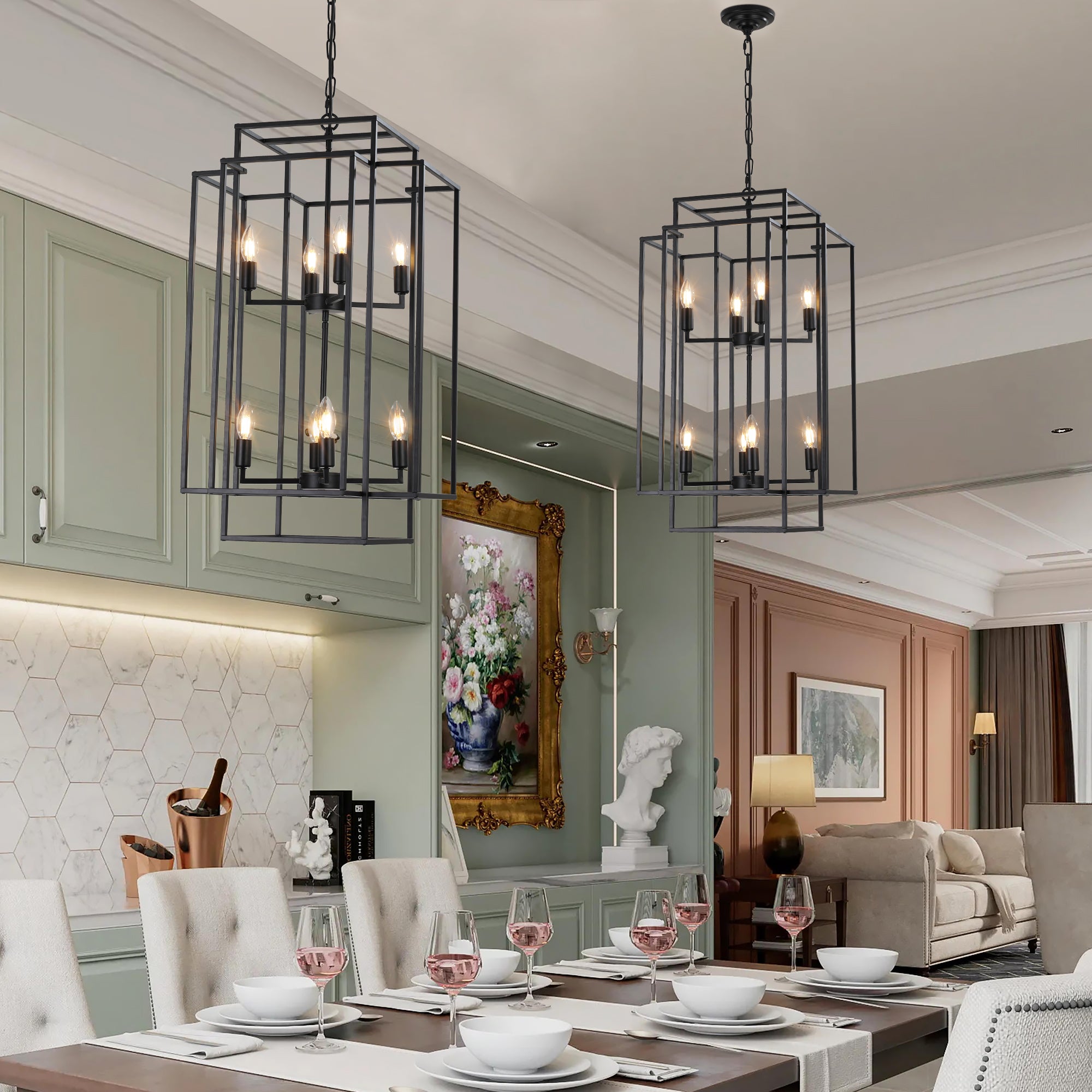 Hanging Light Fixture for Dining Room
