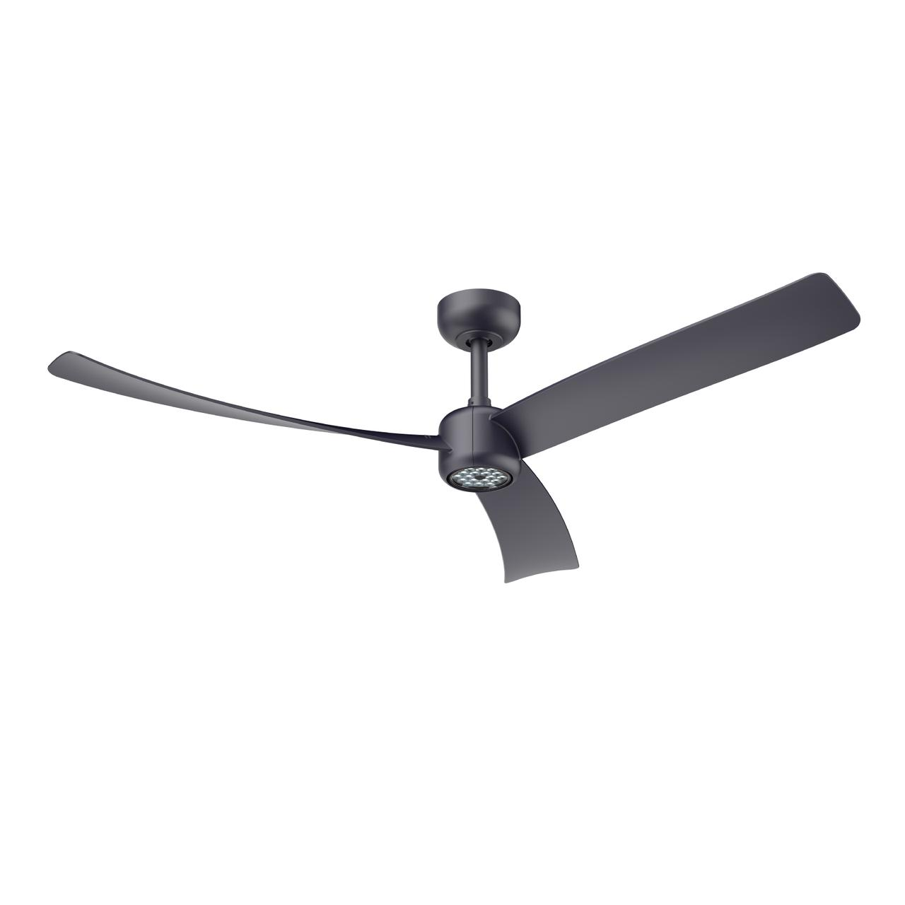 I3 52 Inch Downrod LED Fan Lighting, ABS Blades