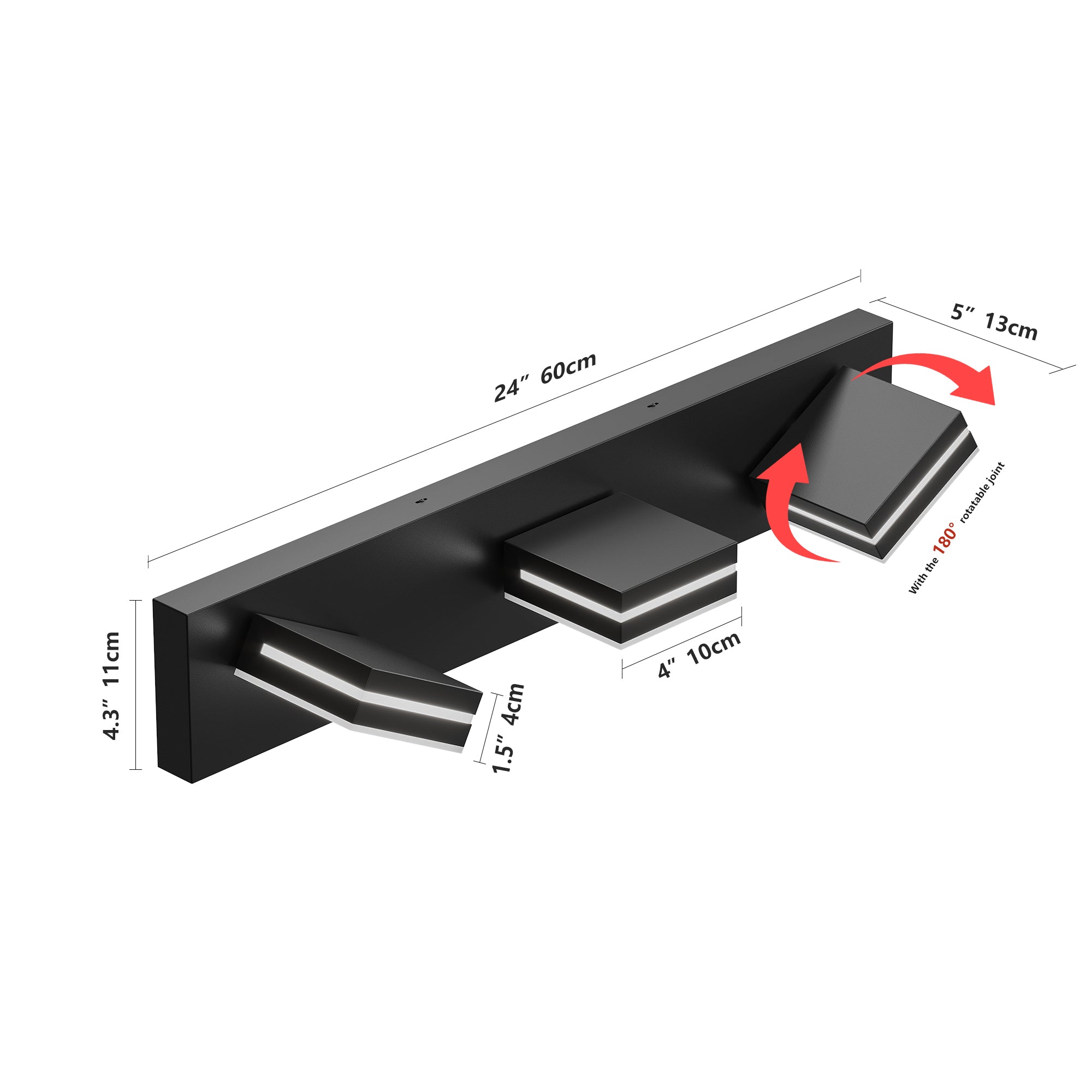 Modern LED Bathroom Vanity Lighting Fixtures