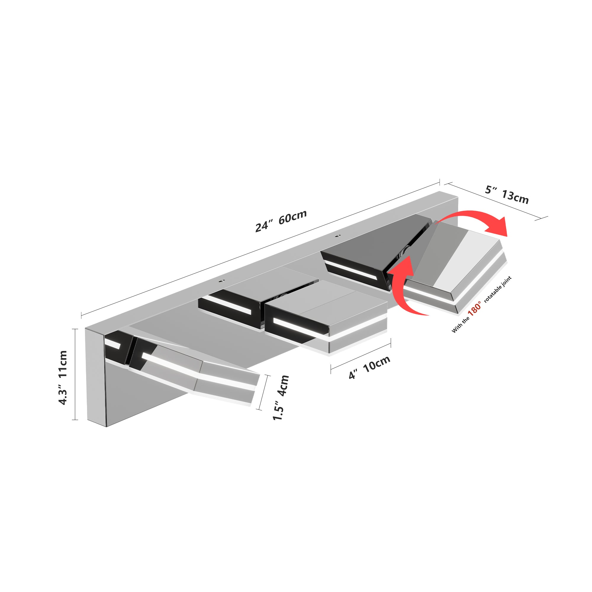 Modern LED Bathroom Vanity Lighting Fixtures