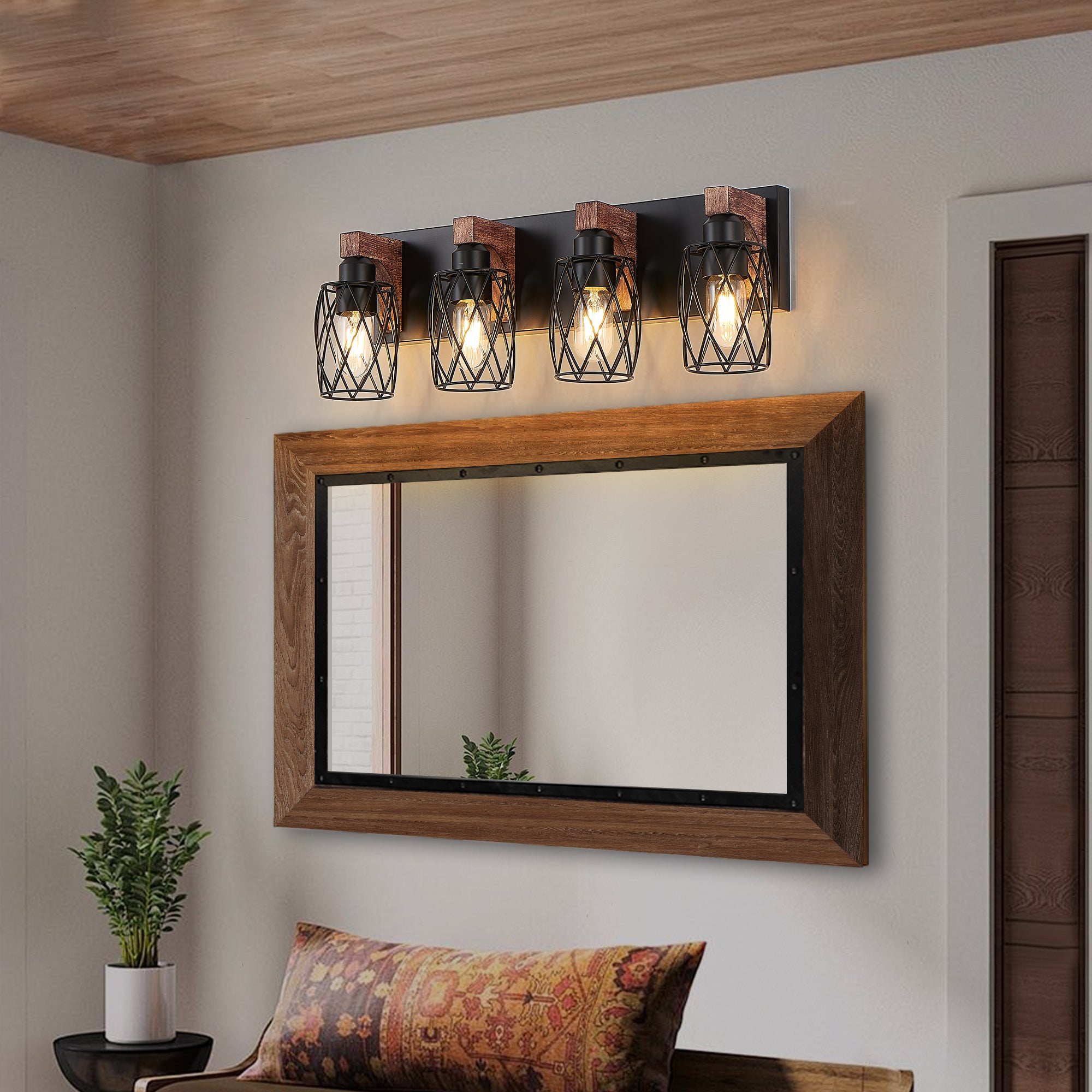Farmhouse Bathroom Vanity Light Fixtures