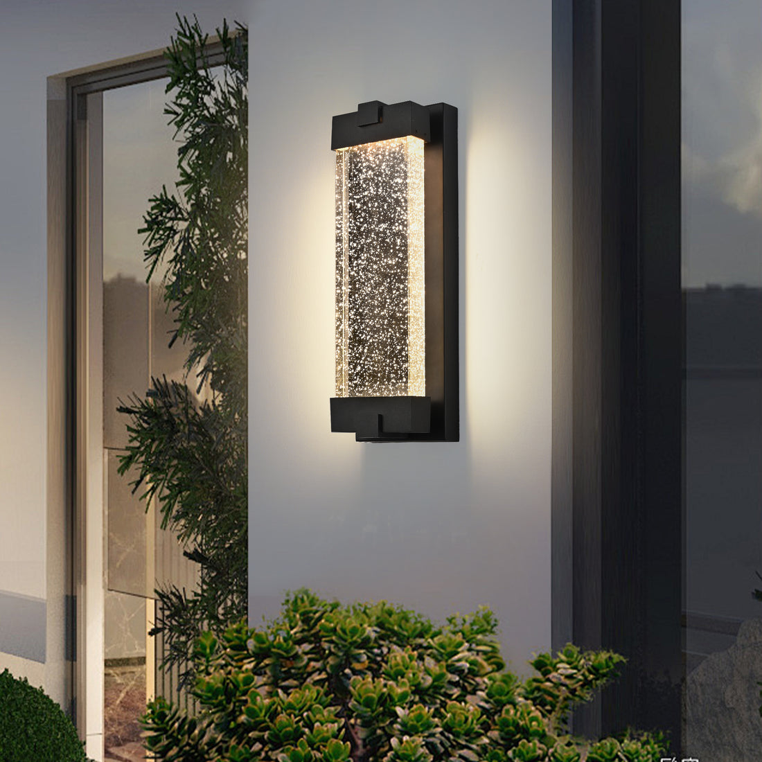 Outdoor Wall Lamp Integrated LED Reflects