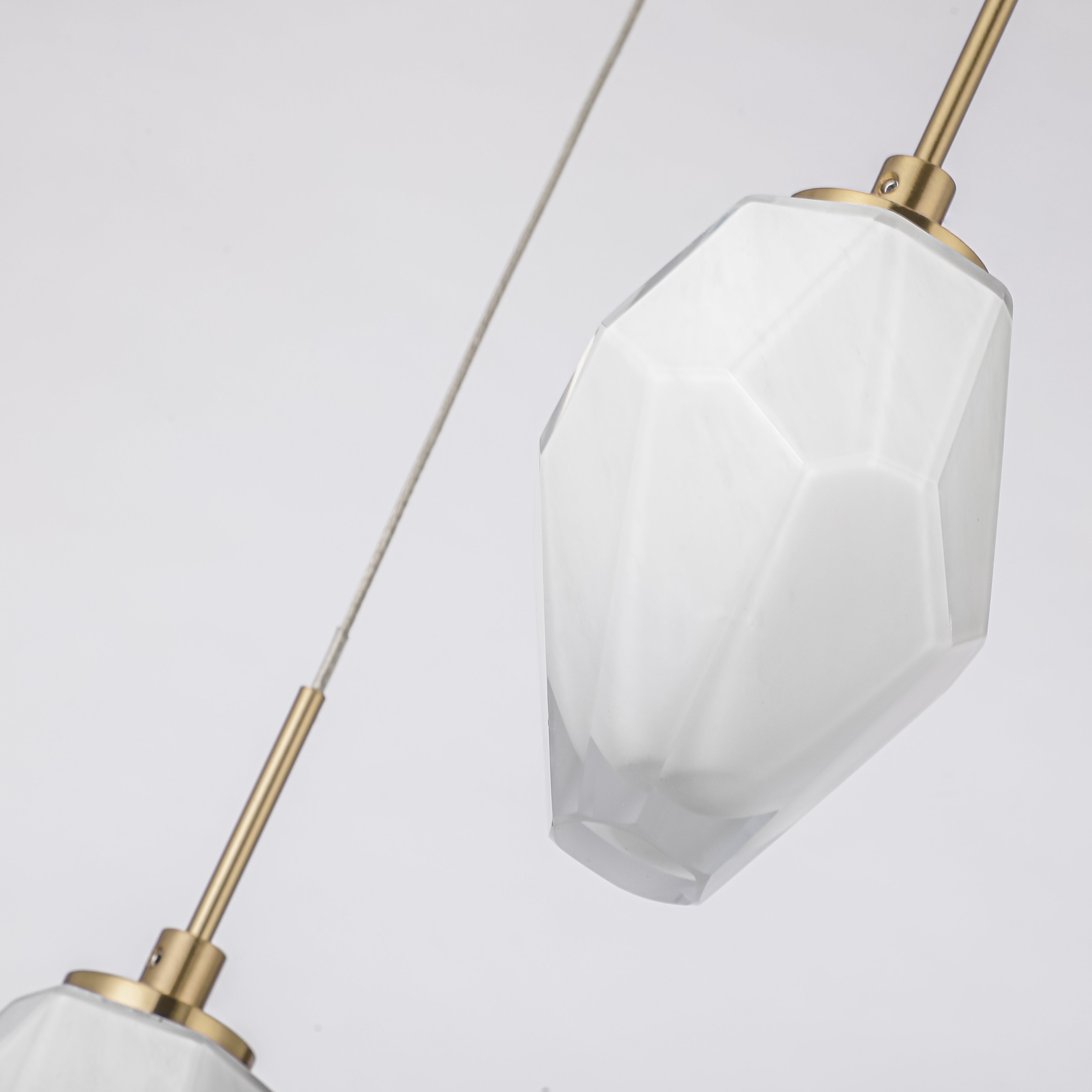 Bronze Handmade Glass Chandeliers