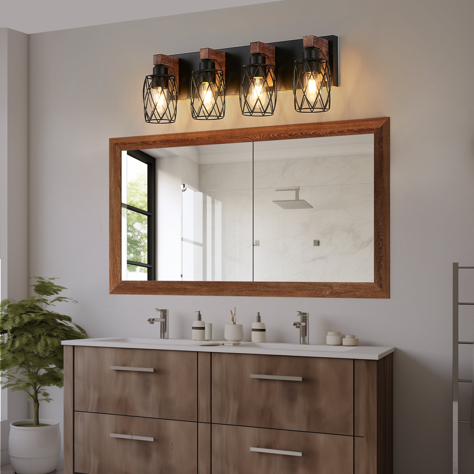 Farmhouse Bathroom Vanity Light Fixtures