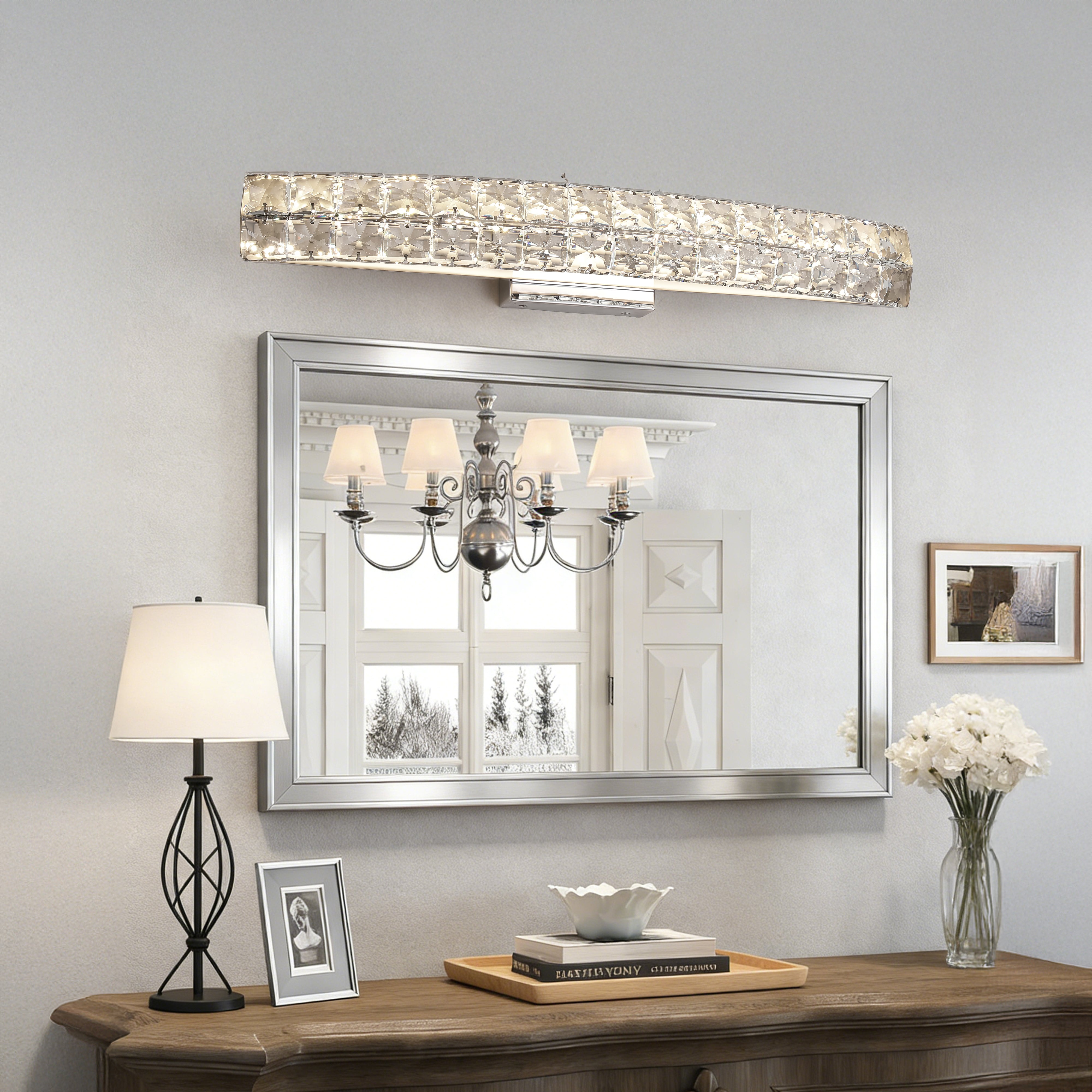 Modern LED Crystal Wall Light