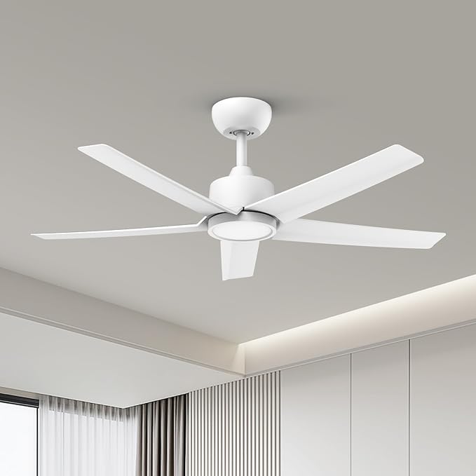 W5 44"  LED Ceiling Fan with 6 Speed and Timer Setting