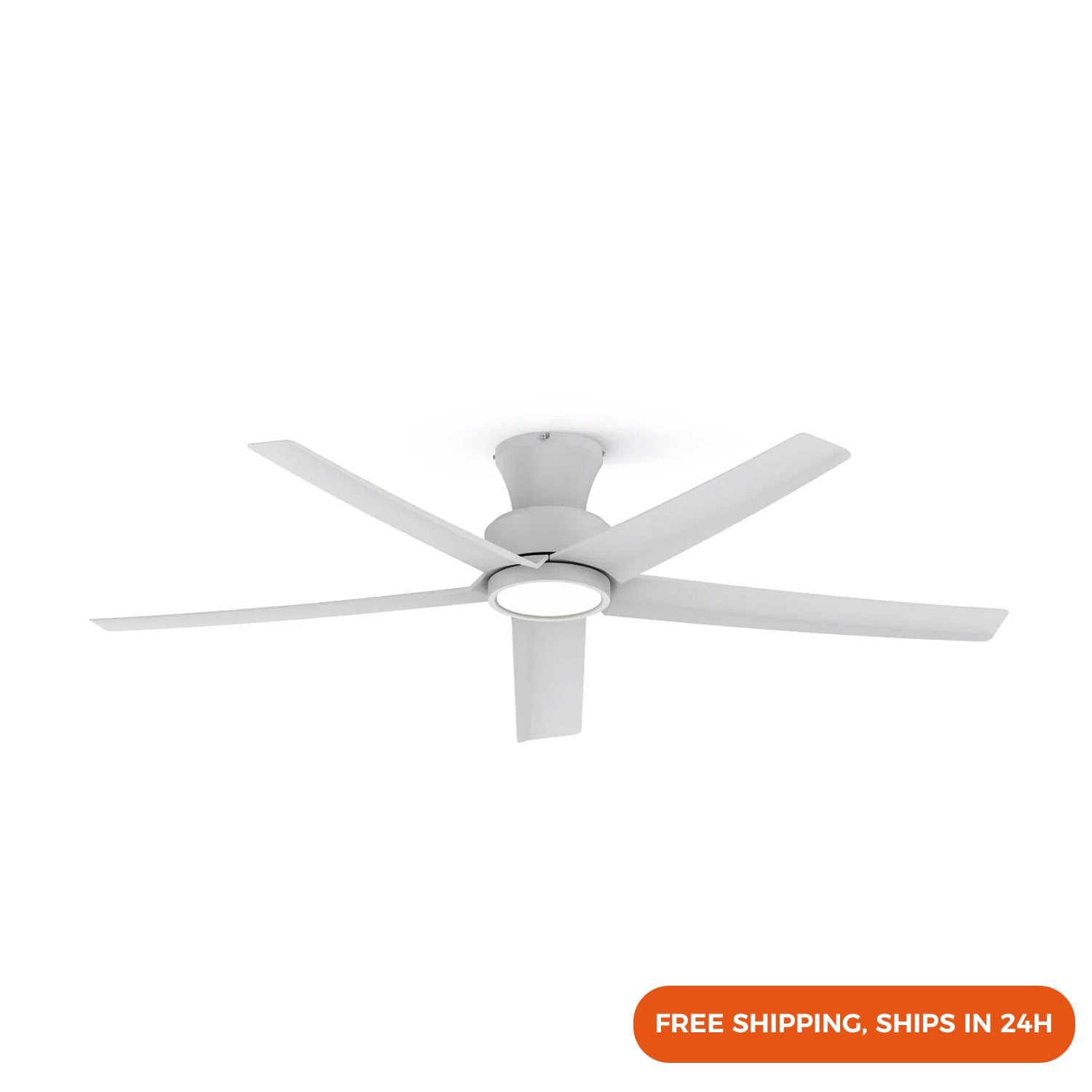 52" Dimmable Ceiling Fan Light with Ultra-quiet DC Motor
