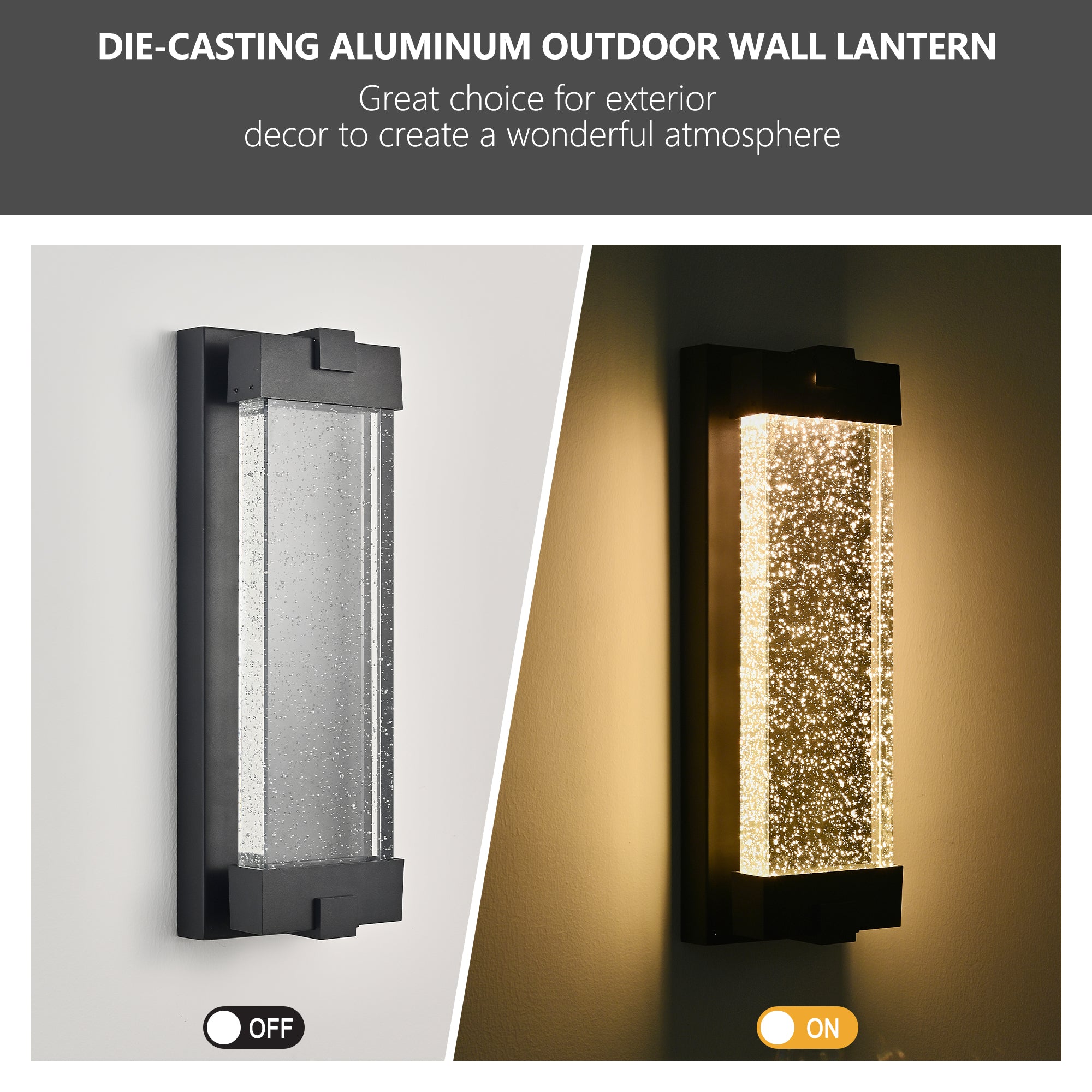 Outdoor Wall Lamp Integrated LED Reflects