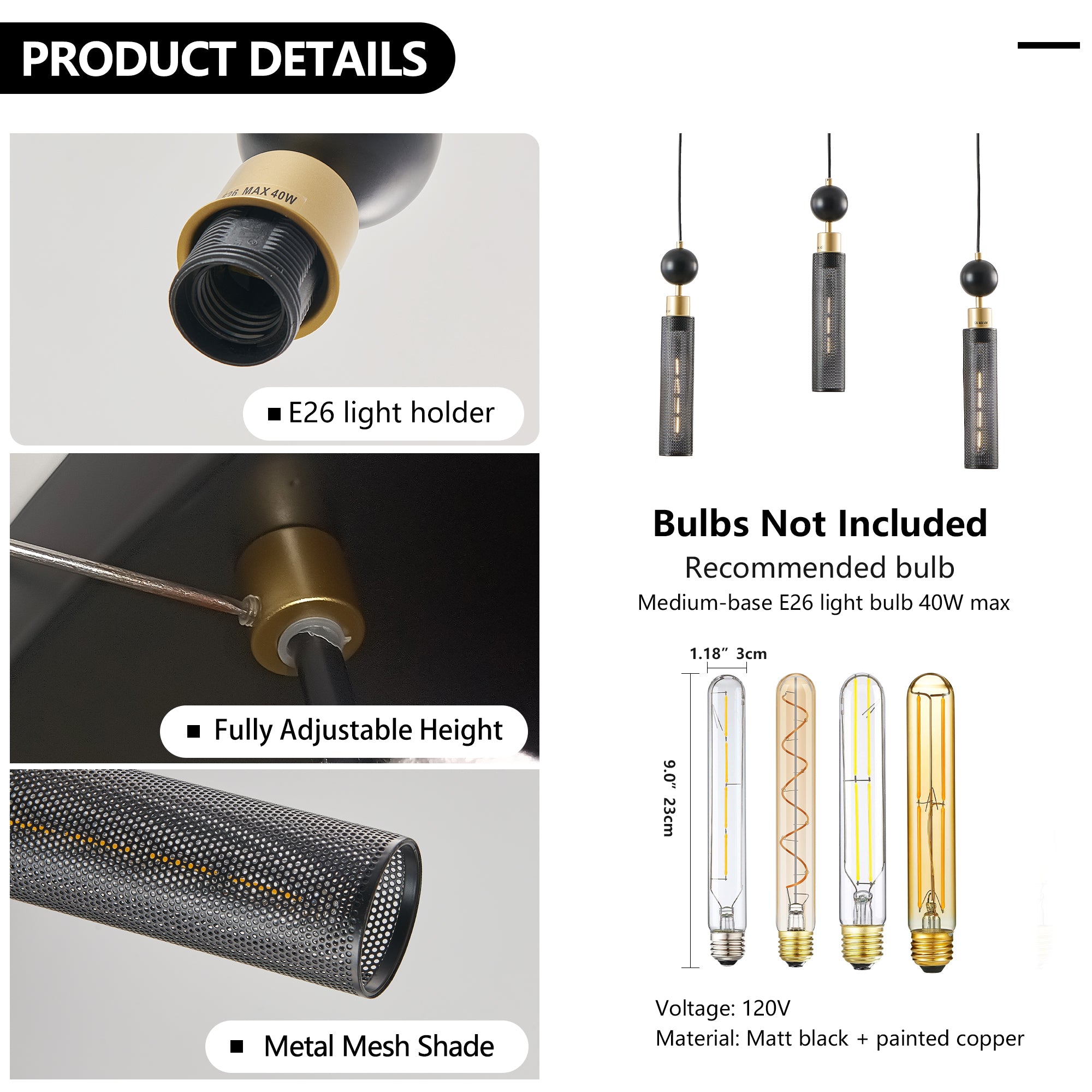 Linear LED Industrial Pendant Lighting