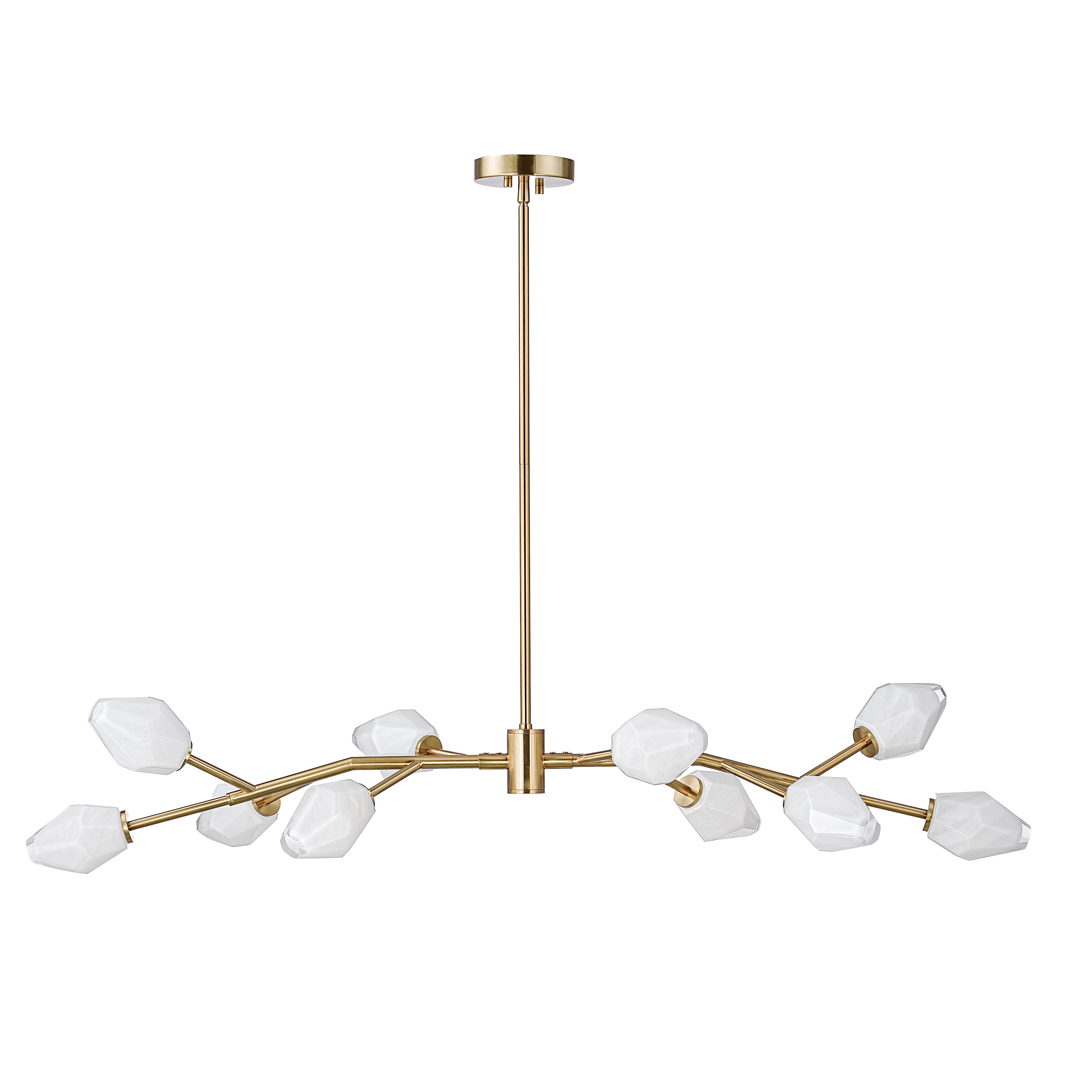 Bronze Handmade Glass Chandeliers