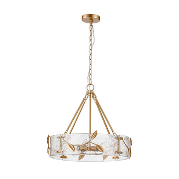 Handmade Glass Round Shape Pendant Light