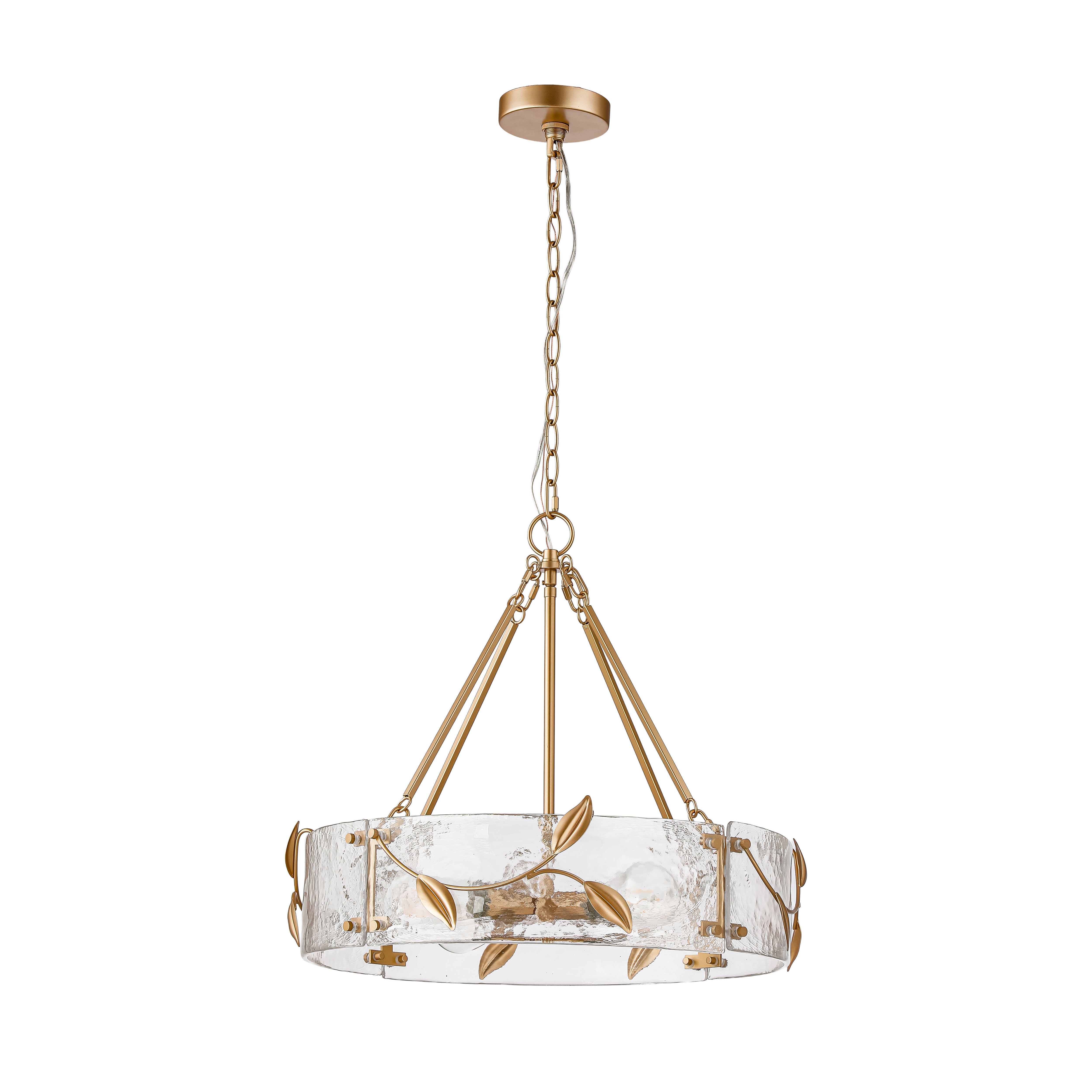 Handmade Glass Round Shape Pendant Light