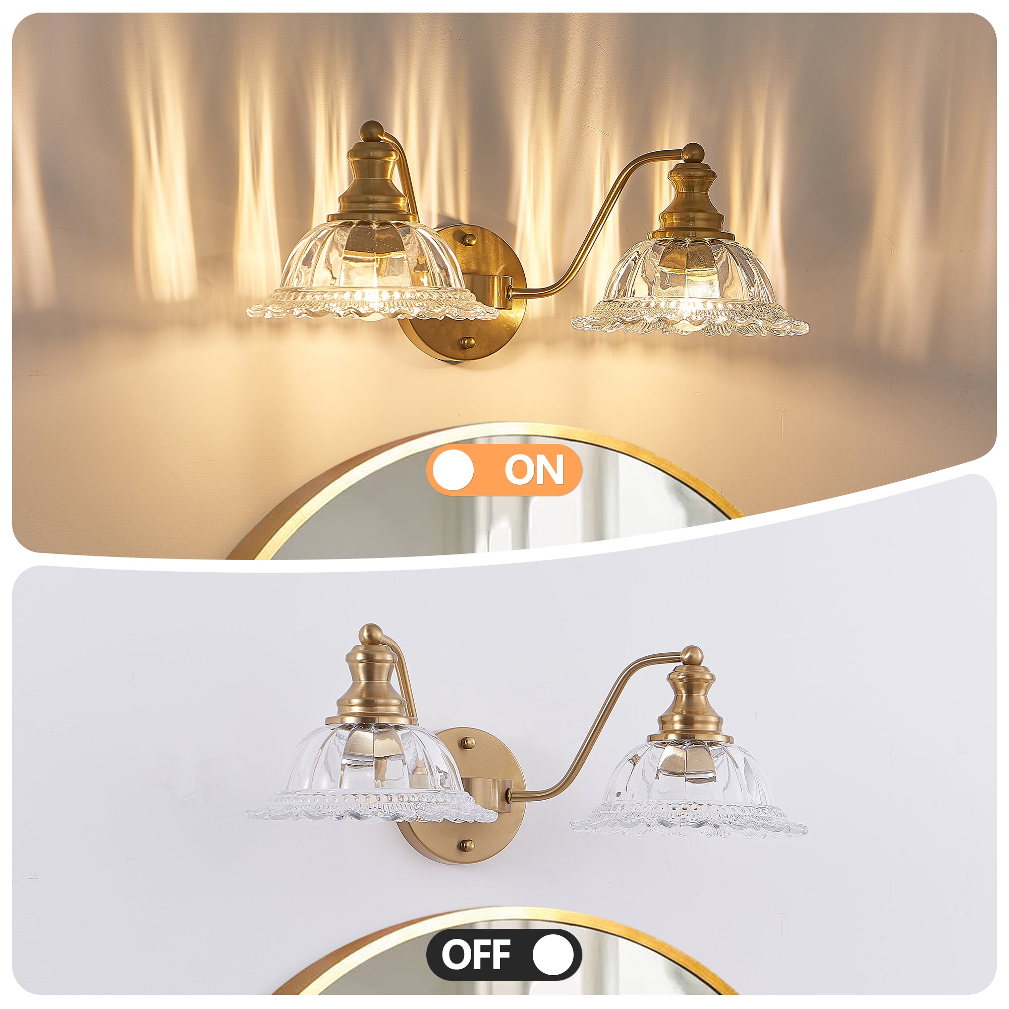 Farmhouse Bathroom Light Fixtures