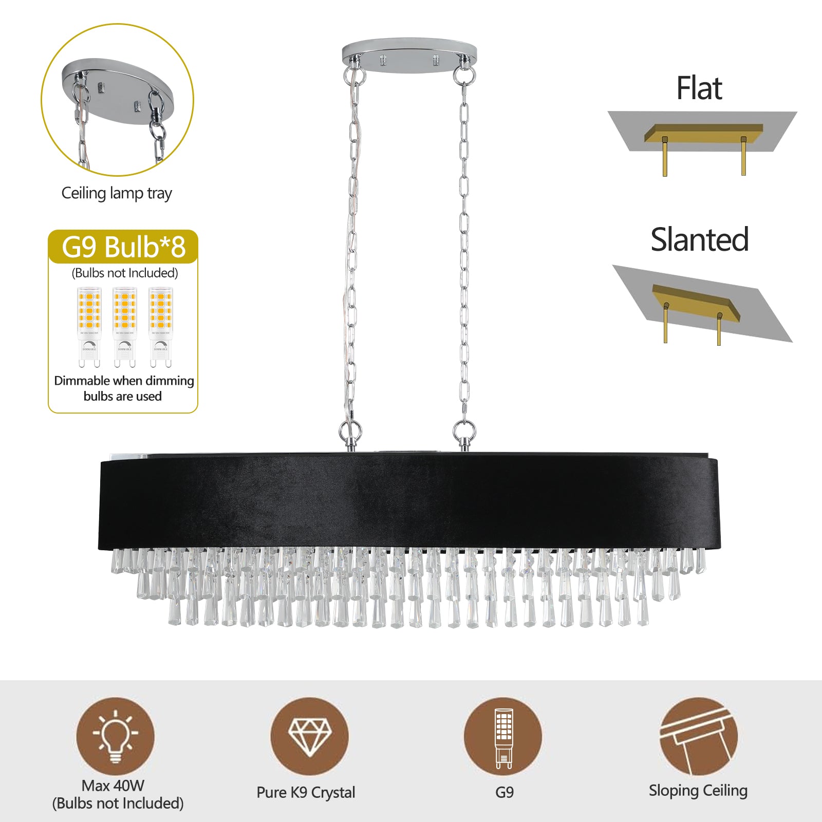 Crystal Designer Chandelier Lighting