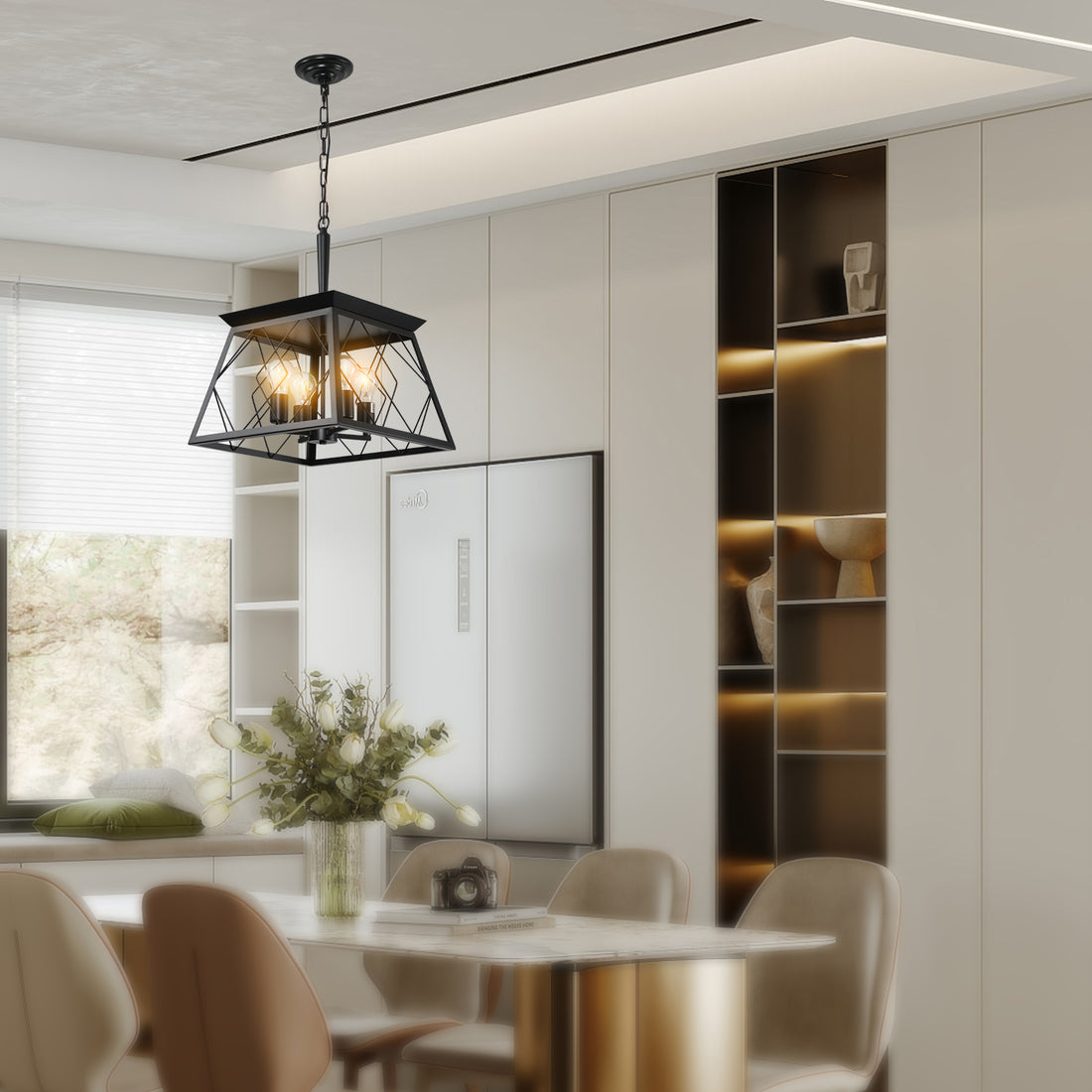 Farmhouse Pendant Dining Room Light Fixture