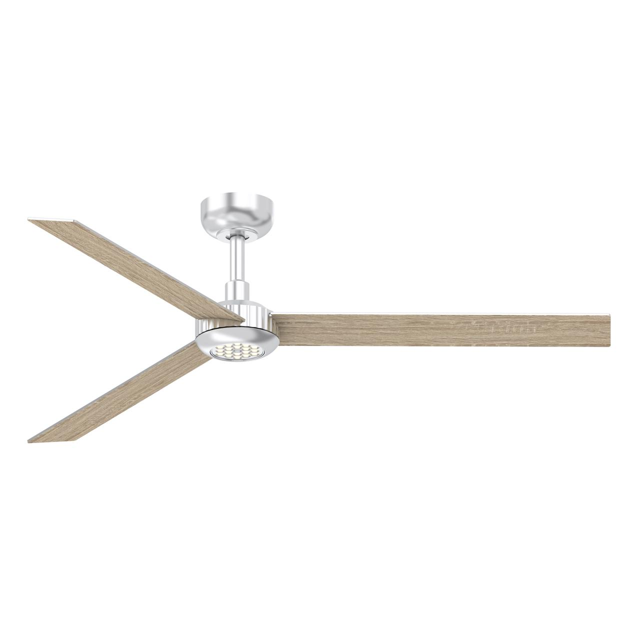 X3 52 Inch LED Ceiling Fan, Plywood Double Side Blades