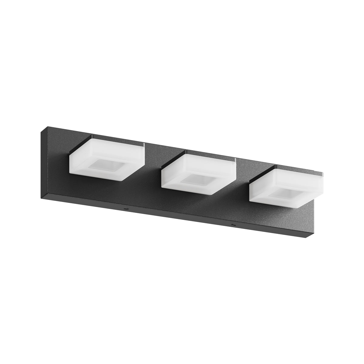Rotable LED 6000K Modern Black Bathroom Wall Lighting Fixtures – Taloya ...