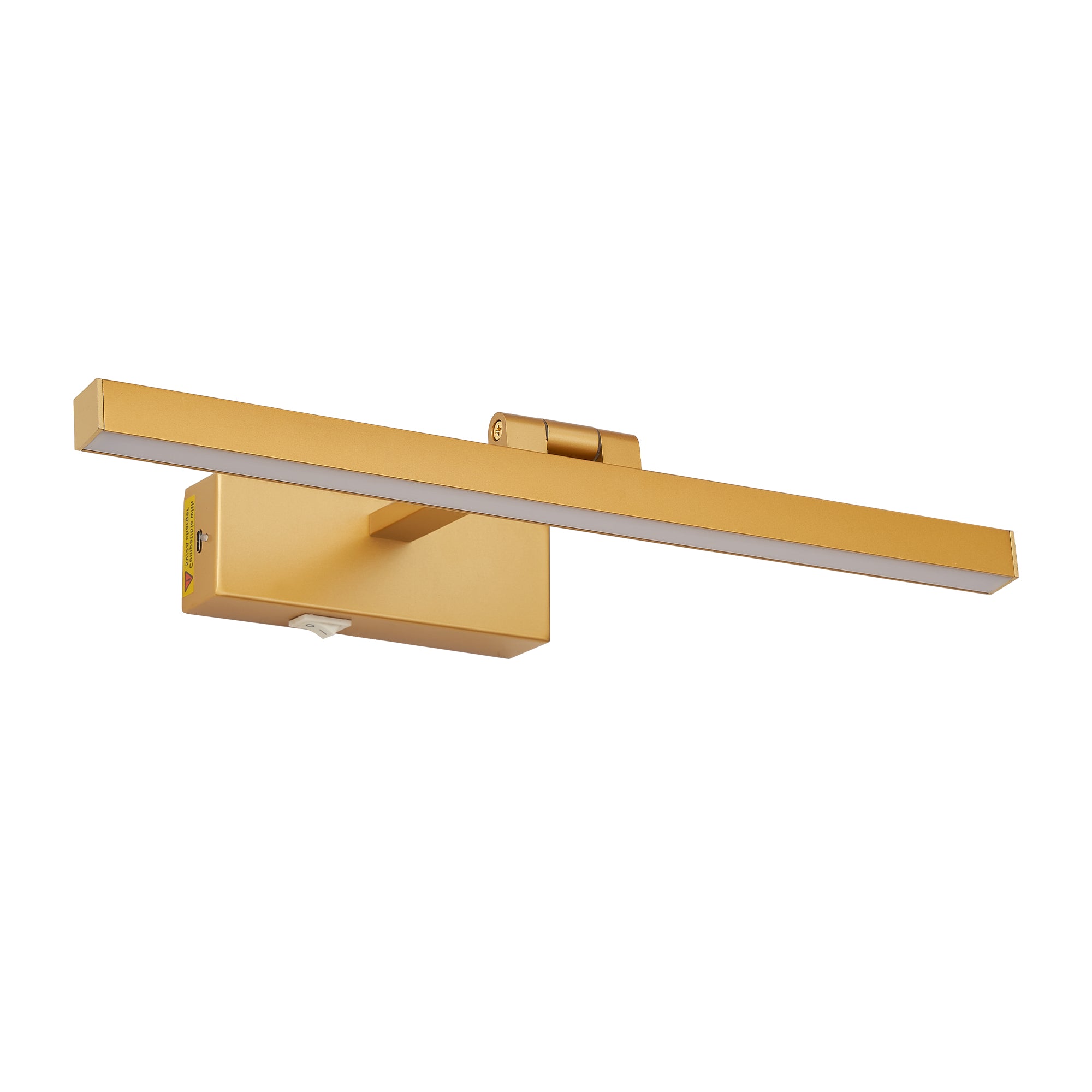 Rechargable Wall Lights Rotatable Sconce with Remote Control