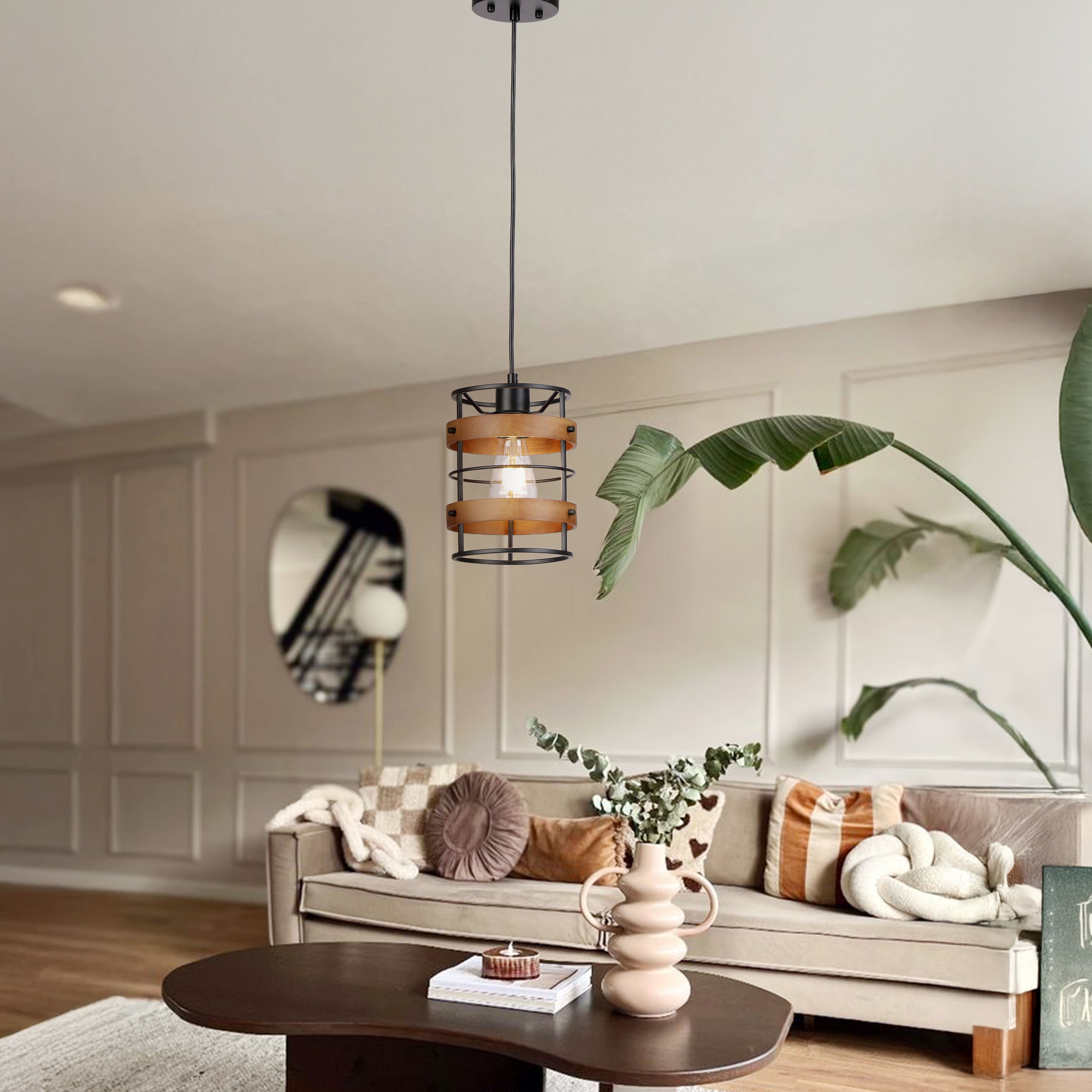 Small Round Shape Pendant Light