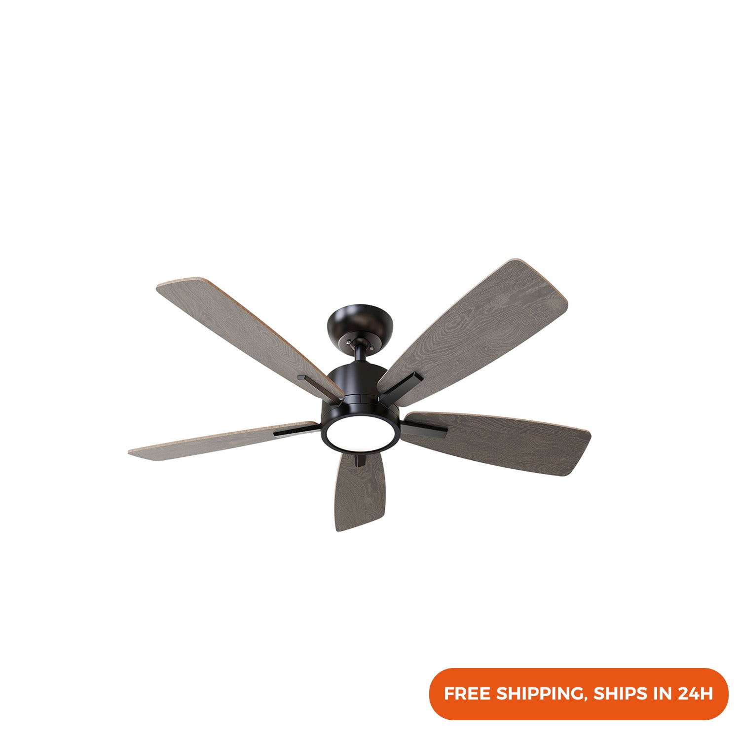 42" Downrod Style with 5 Plywood Blades Fan Lighting