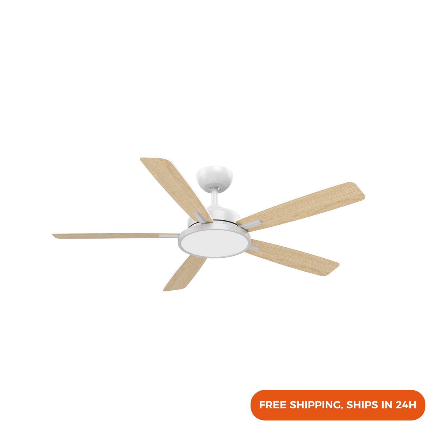 52" Smart Wifi Connect Bluetooth APP Control LED Fan Lighting