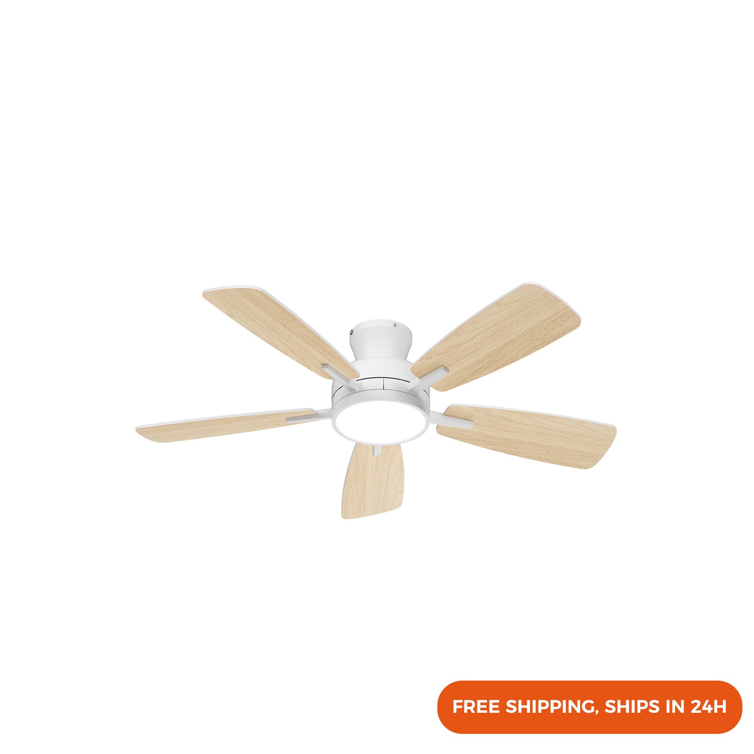46“ Low Profile LED Ceiling Fan with Back Light