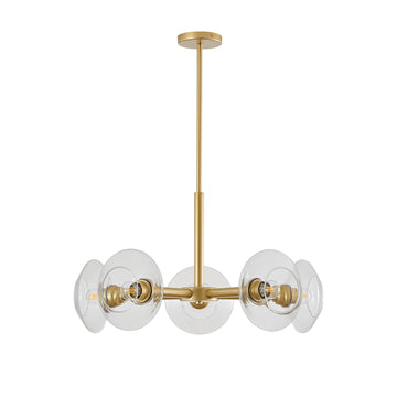 Globe Sputnik Gold Pendant Light