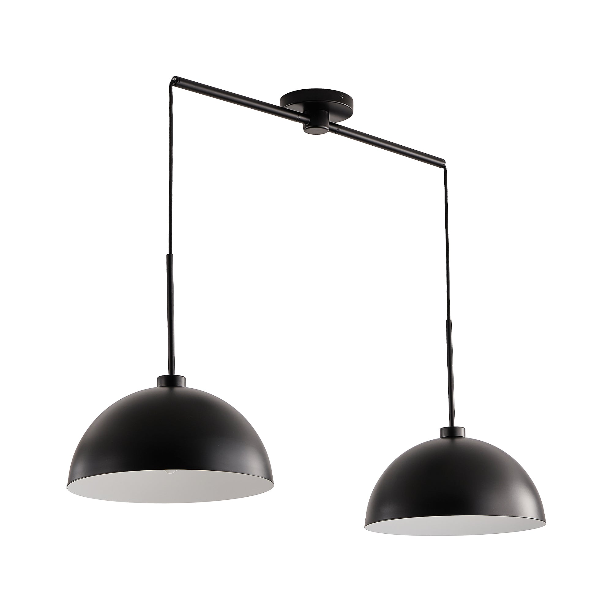Modern 2-Light Pendant Island Light Fixture