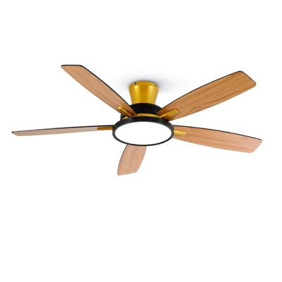 52" Ceiling Fan with Light with Reversible DC Motor